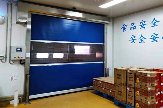 快速卷簾門限位會自動變化